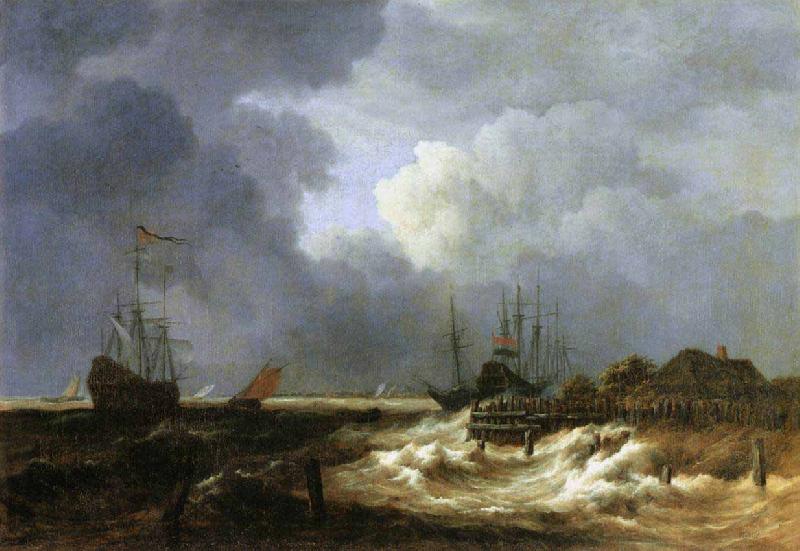 Jacob Isaacksz. van Ruisdael The Breakwater